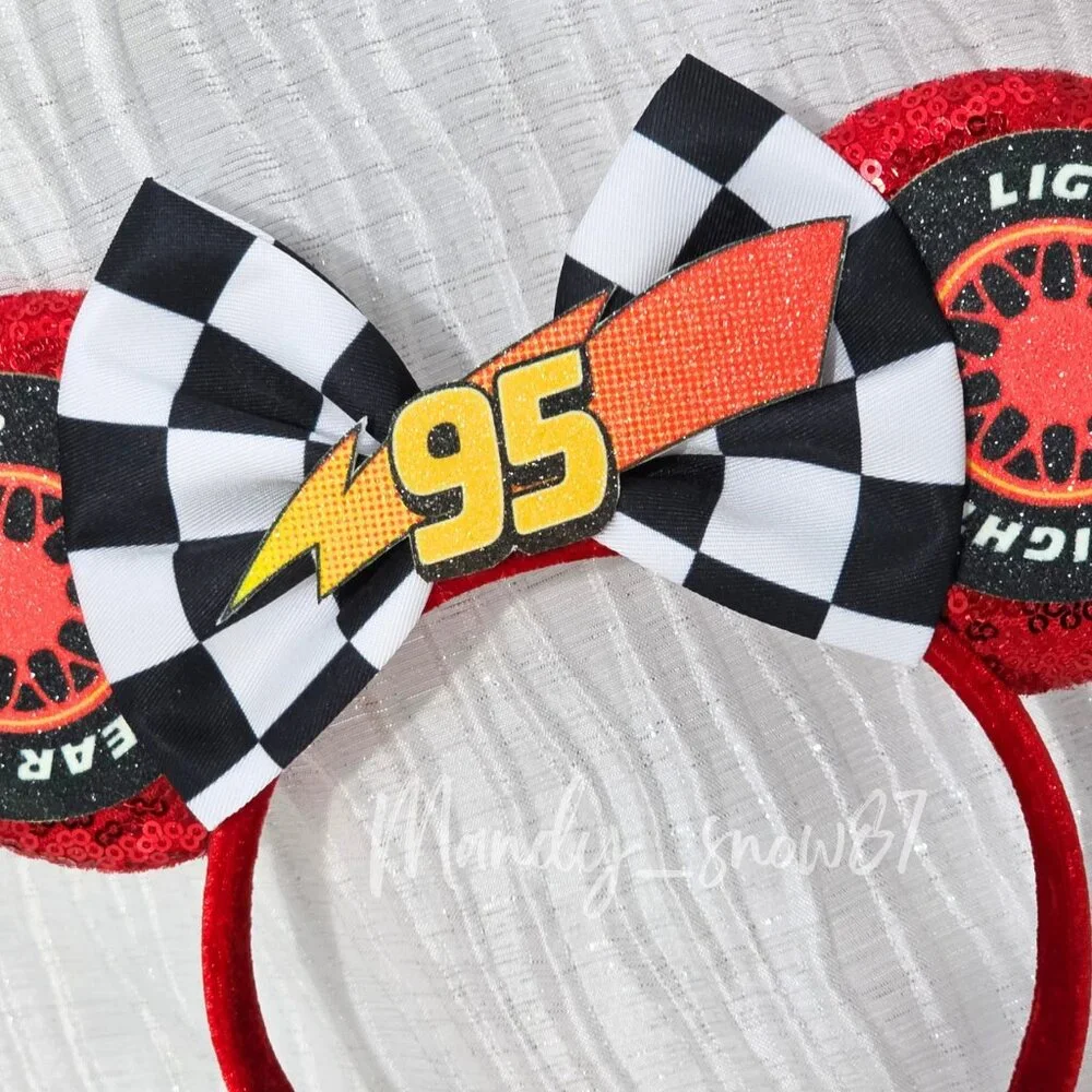 New Custom Disney Cars Ears – Handmade - Picture 2 of 2